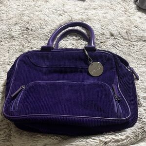 Ralph Lauren Deep Purple Laptop Bag